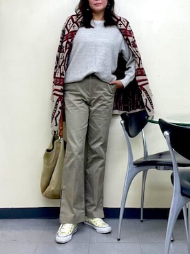 「ラルフローレン」｜「アイテム（その他アウター）」を使った、☆etsu☆さん（レディース・162cm）の秋コーディネート