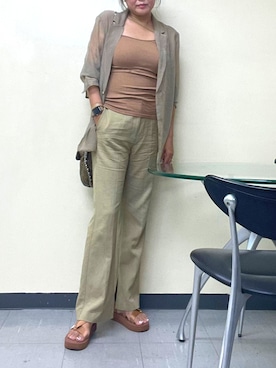 ☆etsu☆さん（レディース・162cm）の秋コーディネート