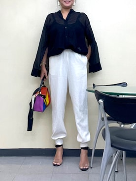 ☆etsu☆さん（レディース・162cm）の夏コーディネート