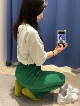 「SEQUENZ（シークエンズ）のアイテム（トップス）」を使った、mayugeさん（レディース・158cm）の秋コーディネート