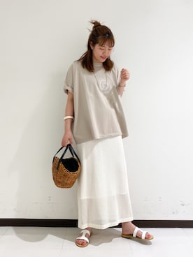 たじさん（レディース・159cm）の春コーディネート