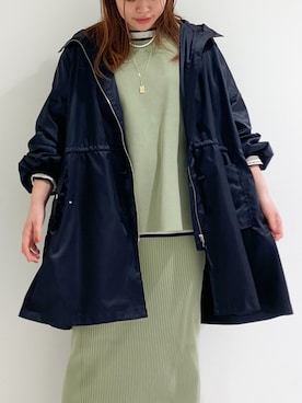 「Rouge vif（ルージュヴィフ）のアイテム（ブルゾン）」を使った、たじさん（レディース・159cm）の秋コーディネート