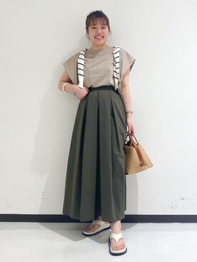 たじさん（レディース・159cm）の春コーディネート