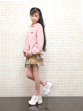 「キャンチュウコーデ」｜🍓苺夢🍓さん（キッズ・143cm）の秋コーディネート
