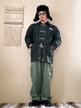 「Polo Ralph Lauren」｜「アイテム（その他アウター）」を使った、gagahypesさん（メンズ・165cm）の冬コーディネート