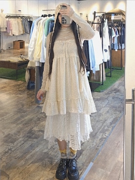 「QUEEN SHOP（クイーンショップ）のアイテム」を使った、馥白さん（レディース・158cm）の夏コーディネート