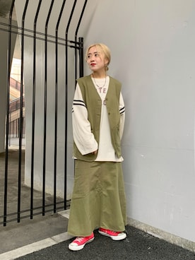 「SET UP」｜KOUTA CHIHIROさん（レディース・153cm）の秋コーディネート