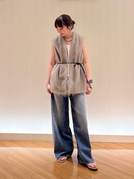「ファーベスト」｜nol hirataさん（レディース・155cm）の夏コーディネート