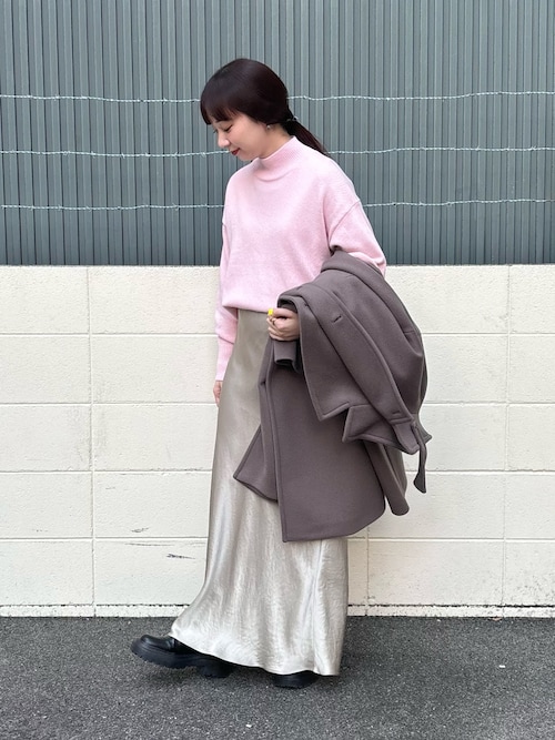 新品【NOLLY'S sophi】リブクルーネック薄手ニット 定価12650円 NOLLEY'S Sophi（ノーリーズソフィ）の「《手洗い可能