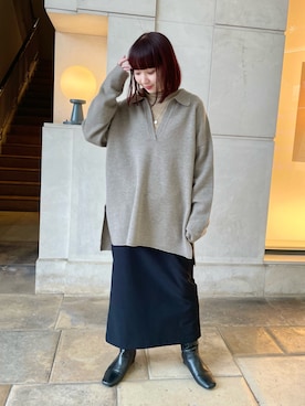 nol hirataさん（レディース・155cm）の冬コーディネート