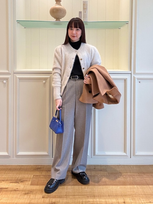 ウールカシミヤダブルブレストコート（ピーコート）｜NOLLEY'S