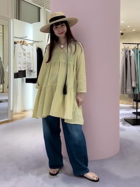 「BENELLI（ベネリ）のアイテム」を使った、nol hirataさん（レディース・155cm）の春コーディネート