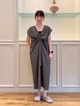 「NOLLEY’S（ノーリーズ）のアイテム」を使った、nol hirataさん（レディース・155cm）の夏コーディネート