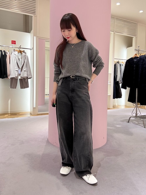 セール】【RM denim】ハイウエストバギーデニム（デニムパンツ）｜Rie