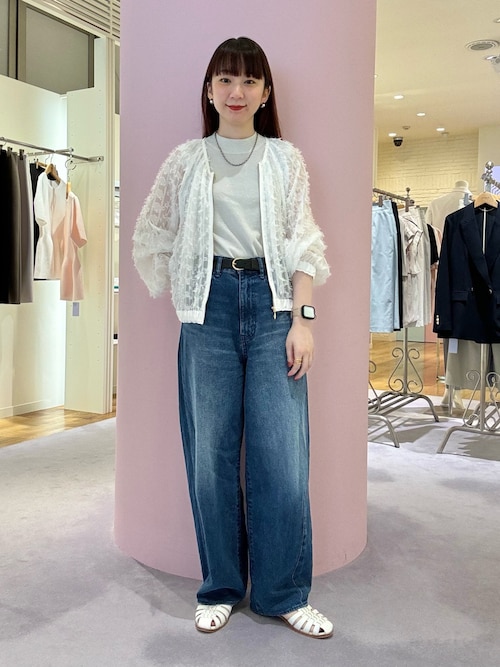 ☆新品☆ノーリーズ ハイウエストバギーデニム Mサイズ