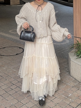 「アイテム（その他）」を使った、samayuさん（レディース・157cm）の秋コーディネート