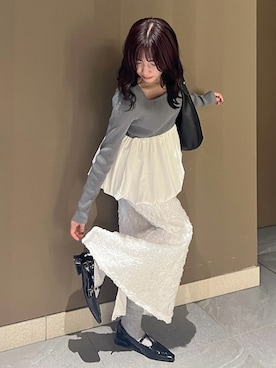 samayuさん（骨格ナチュラル・レディース・157cm）の秋コーディネート