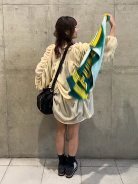 「Olu.（オルドット）のアイテム」を使った、samayuさん（レディース・157cm）の春コーディネート