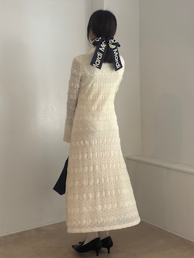 「アイテム（バレッタ/ヘアクリップ）」を使った、samayuさん（レディース・157cm）の夏コーディネート