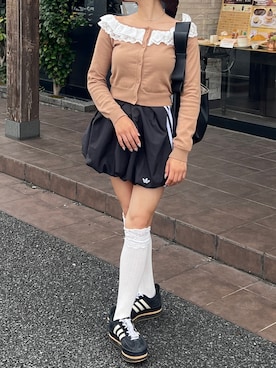 「アイテム（その他）」を使った、samayuさん（レディース・157cm）の秋コーディネート