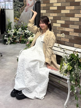 「Olu.（オルドット）のアイテム」を使った、samayuさん（レディース・157cm）の春コーディネート