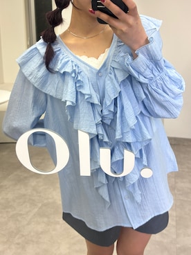 「olu.」｜samayuさん（レディース・157cm）の冬コーディネート
