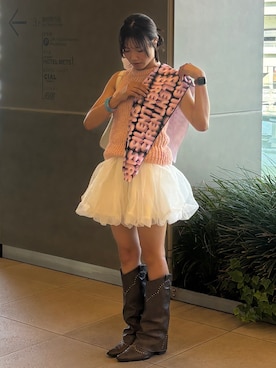 「ニットコーデ」｜samayuさん（レディース・157cm）の秋コーディネート