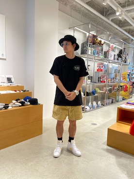 「ビーバスアンドバットヘッド」｜kazさん（メンズ・172cm）の夏コーディネート