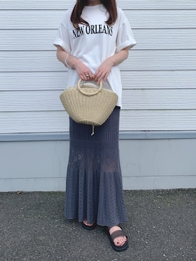 manaさん(レディース・160cm)の夏コーディネート