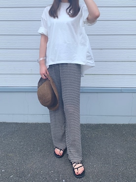 manaさん（レディース・160cm）の夏コーディネート