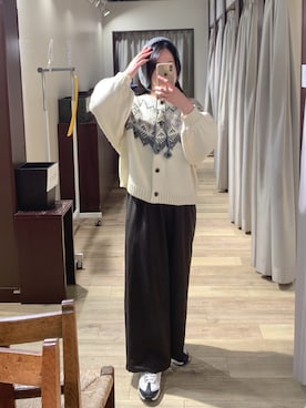 「ITEMS URBANRESEARCH（アイテムズ アーバンリサーチ）のアイテム」を使った、manaさん（レディース・160cm）の冬コーディネート