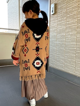 「Birthday（バースデイ）のアイテム（その他アウター）」を使った、coume☆さん（キッズ・110cm）の秋コーディネート