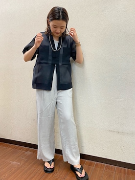 nanaseさん（レディース・158cm）の夏コーディネート