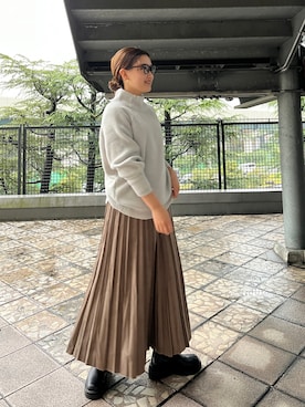 nanaseさん（レディース・158cm）の冬コーディネート