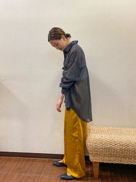 nanaseさん（レディース・158cm）の秋コーディネート