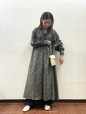 「ITEMS URBANRESEARCH（アイテムズ アーバンリサーチ）のアイテム（ショルダーバッグ）」を使った、nanaseさん（レディース・158cm）の秋コーディネート