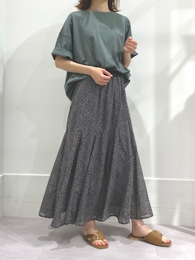 GeeRAさん（レディース・160cm）の夏コーディネート