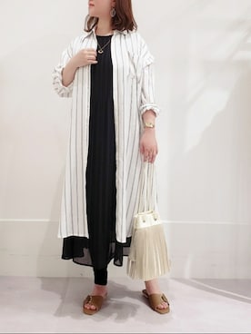 GeeRAさん(レディース・158cm)の夏コーディネート