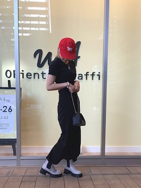 「オリエンタルトラフィック」｜「アイテム（帽子）」を使った、ORientalTRaffic流山おおたかの森S・C店さん（レディース・157cm）の秋コーディネート