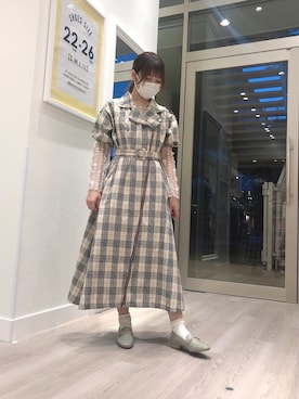「ピスタチオ」｜「アイテム（ローファー）」を使った、ORientalTRaffic流山おおたかの森S・C店さん（レディース・157cm）の春コーディネート