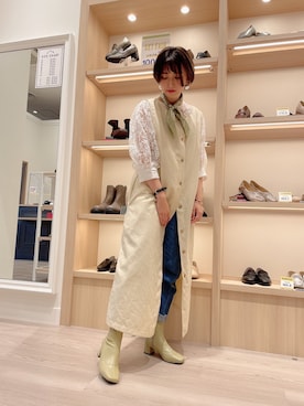 「AmbreNeige」｜「アイテム（ワンピース/ドレス）」を使った、ORientalTRaffic流山おおたかの森S・C店さん（レディース・157cm）の秋コーディネート