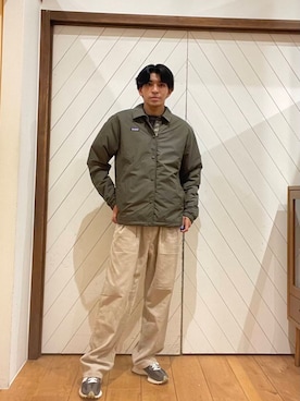 二宮　響さん（メンズ・178cm）の秋コーディネート