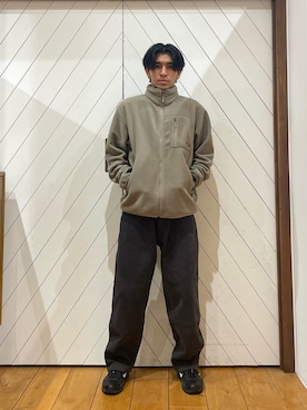 「FORK&SPOON」｜「アイテム（パンツ）」を使った、二宮　響さん（メンズ・178cm）の秋コーディネート