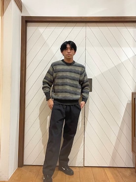 二宮　響さん（メンズ・178cm）の秋コーディネート