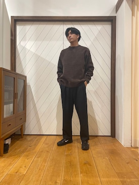 二宮　響さん（メンズ・178cm）の秋コーディネート