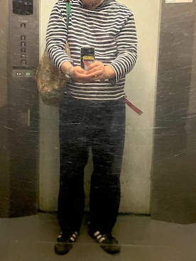 「GAP（ギャップ）のアイテム」を使った、tomatokiraideathさん（メンズ・172cm）の春コーディネート