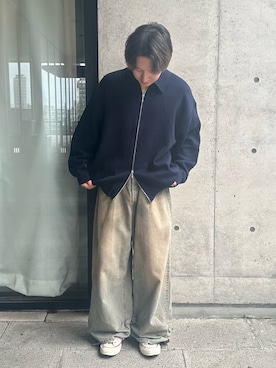 「URBAN RESEARCH（アーバンリサーチ）のアイテム（カーディガン/ボレロ）」を使った、ｵｶｲﾖｼﾋﾃﾞさん（メンズ・167cm）の秋コーディネート