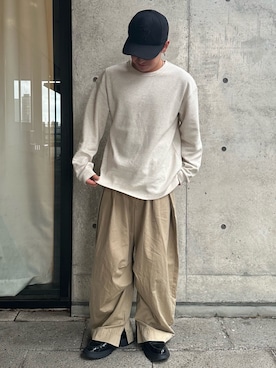 「季節の変わり目羽織コーデ」｜ｵｶｲﾖｼﾋﾃﾞさん（メンズ・167cm）の秋コーディネート