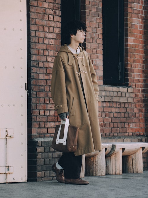 ASEEDONCLOUD アシードンクラウド ダッフルスモックコート