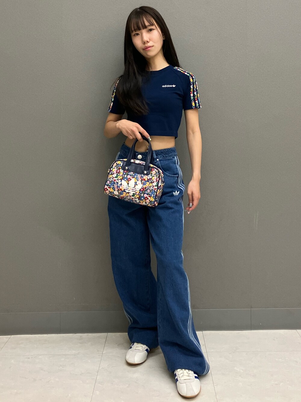 アディカラー デニム スリーストライプス トラックパンツ / アディダス